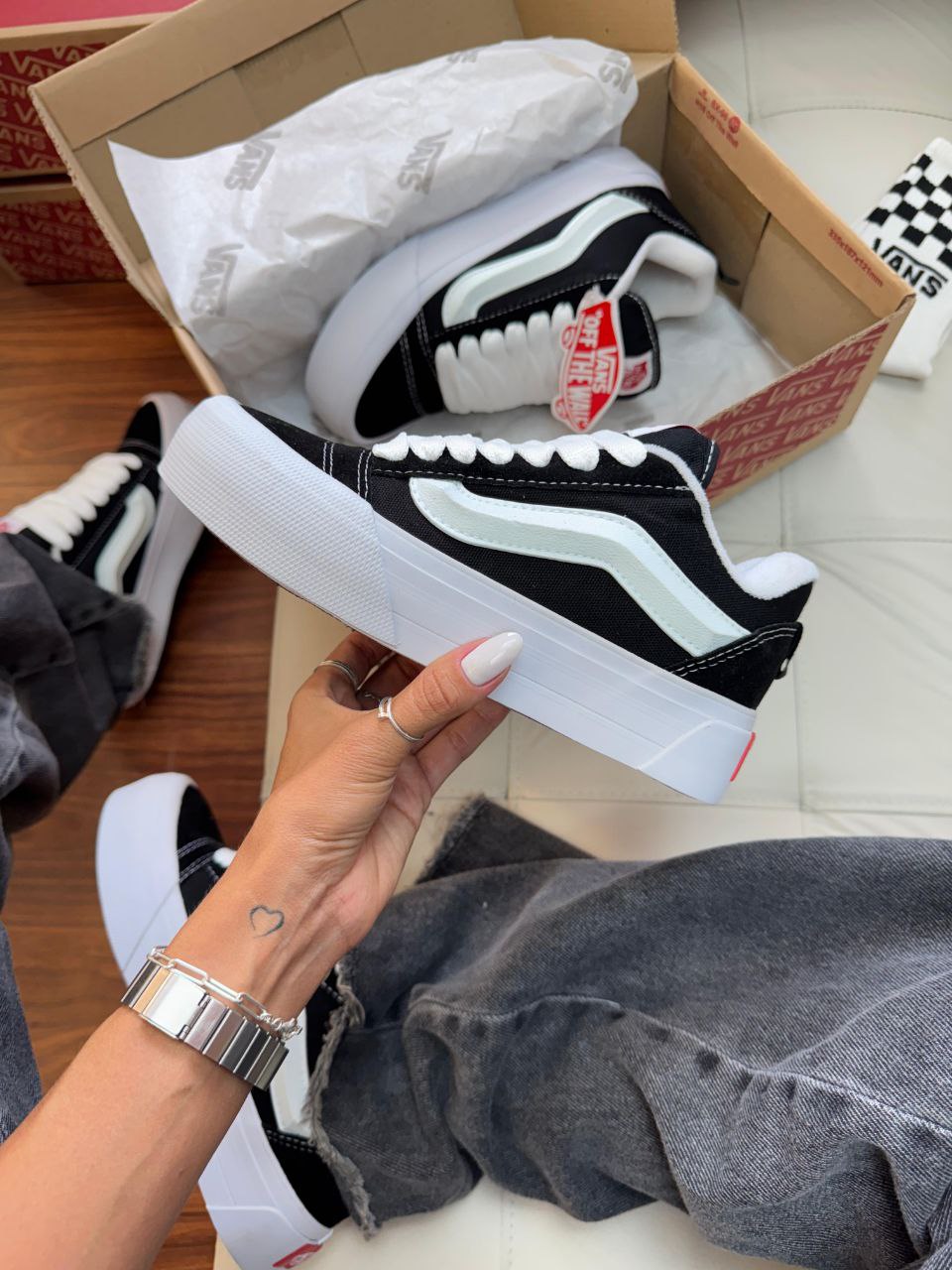 Vans Old Skool Knu Plataforma Premium