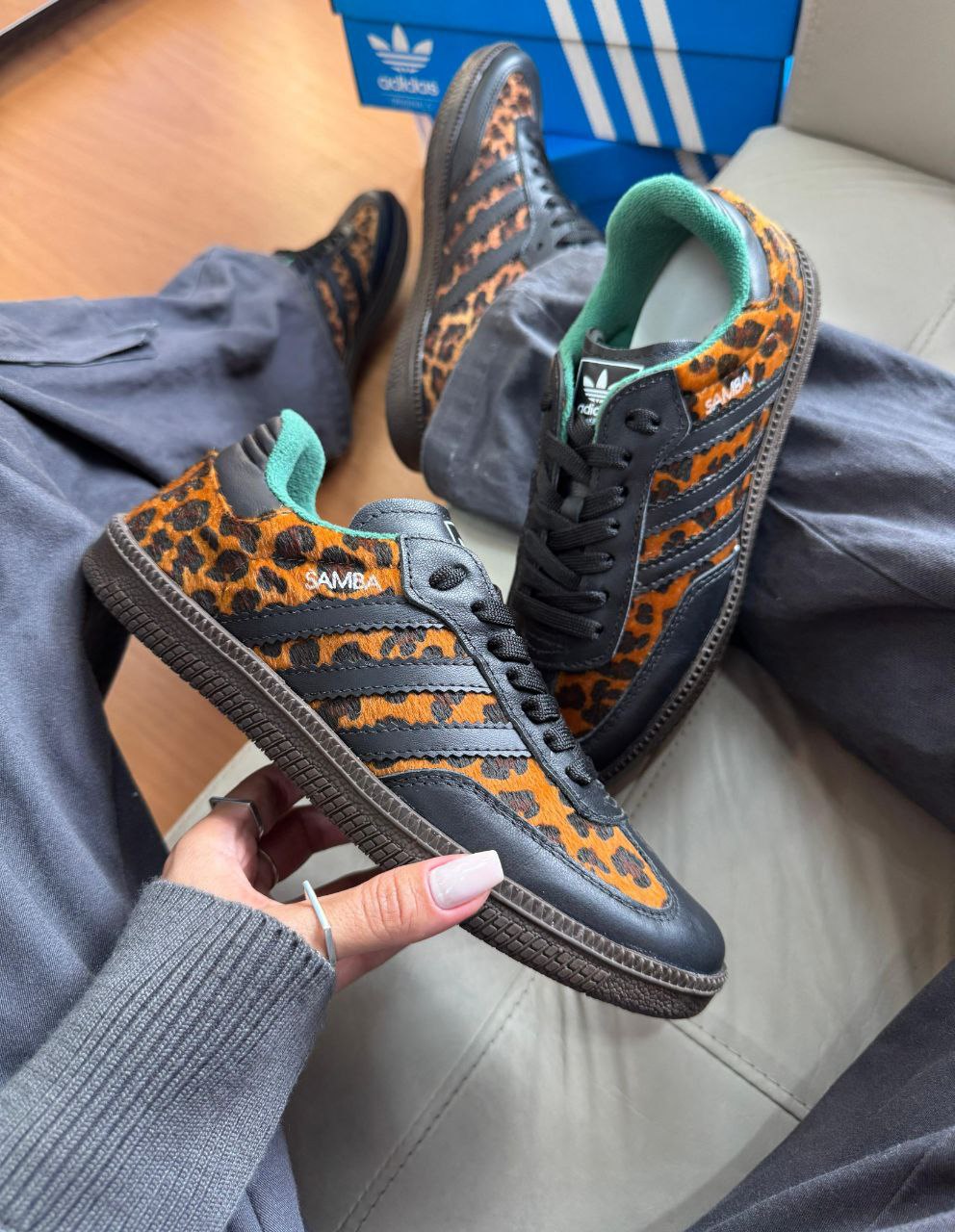 Adidas Samba Prime Animal Print