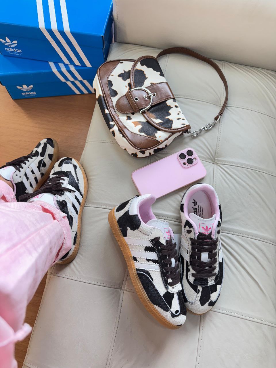Adidas Samba Prime Animal Print