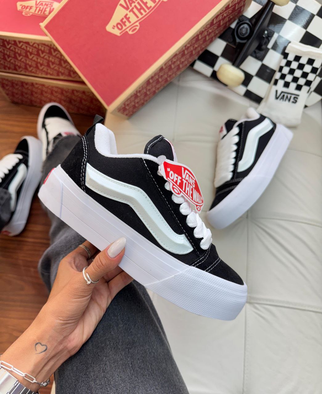 Vans Old Skool Knu Plataforma Premium