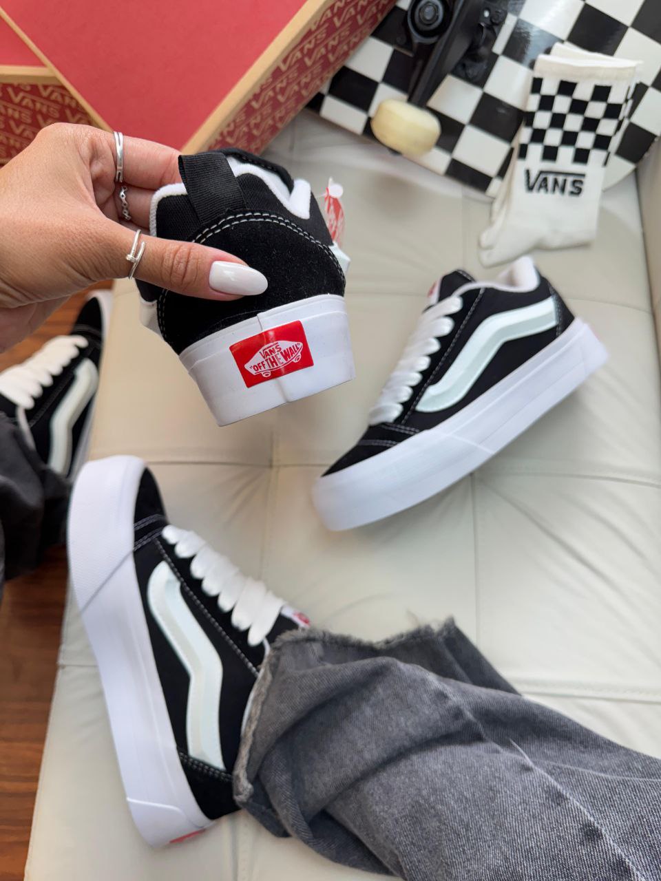 Vans Old Skool Knu Plataforma Premium