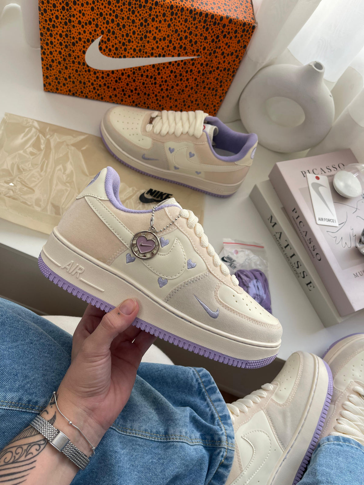 Nike Air Force 1 LOVE Bordado